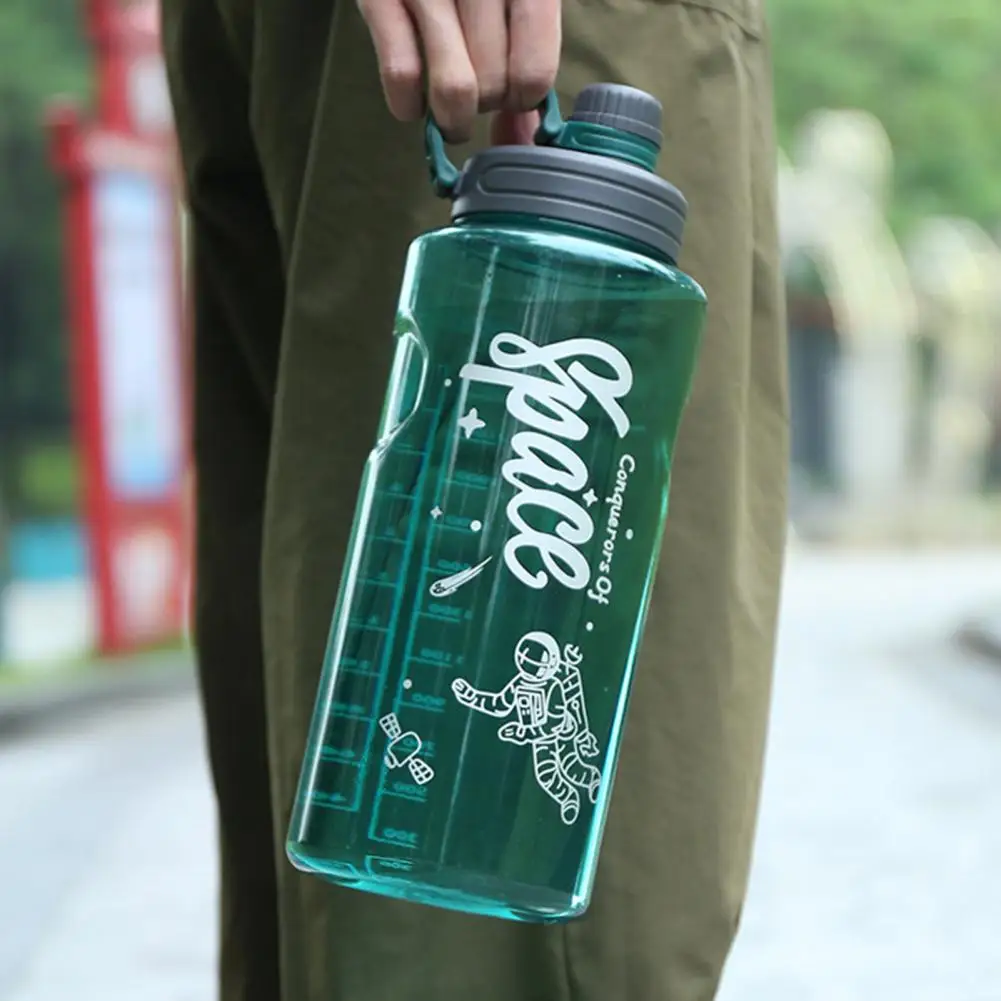 1.1-3L Sport Water Bottle Large Capacity Heat-resistant Bicycle Water Bottle Motivational Sport Water Bottle Outdoor