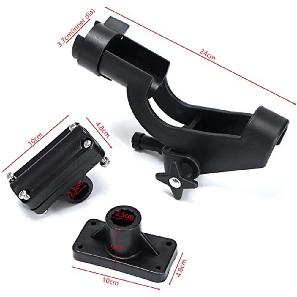 Adjustable Tackle Locking Holder Adjustable Kayak Boat Fishing Pole Rod Holder 360 Degree Swivel boat accessories fishing kayak