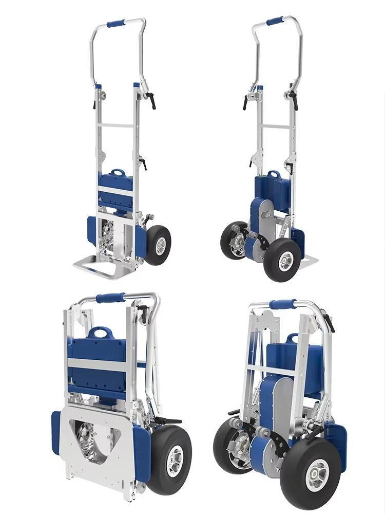 Stair Carrier Trolley Wheels Handle  Treppensteiger Manual Trole Foldable Dolly Ladder Climber Crawler Trolly