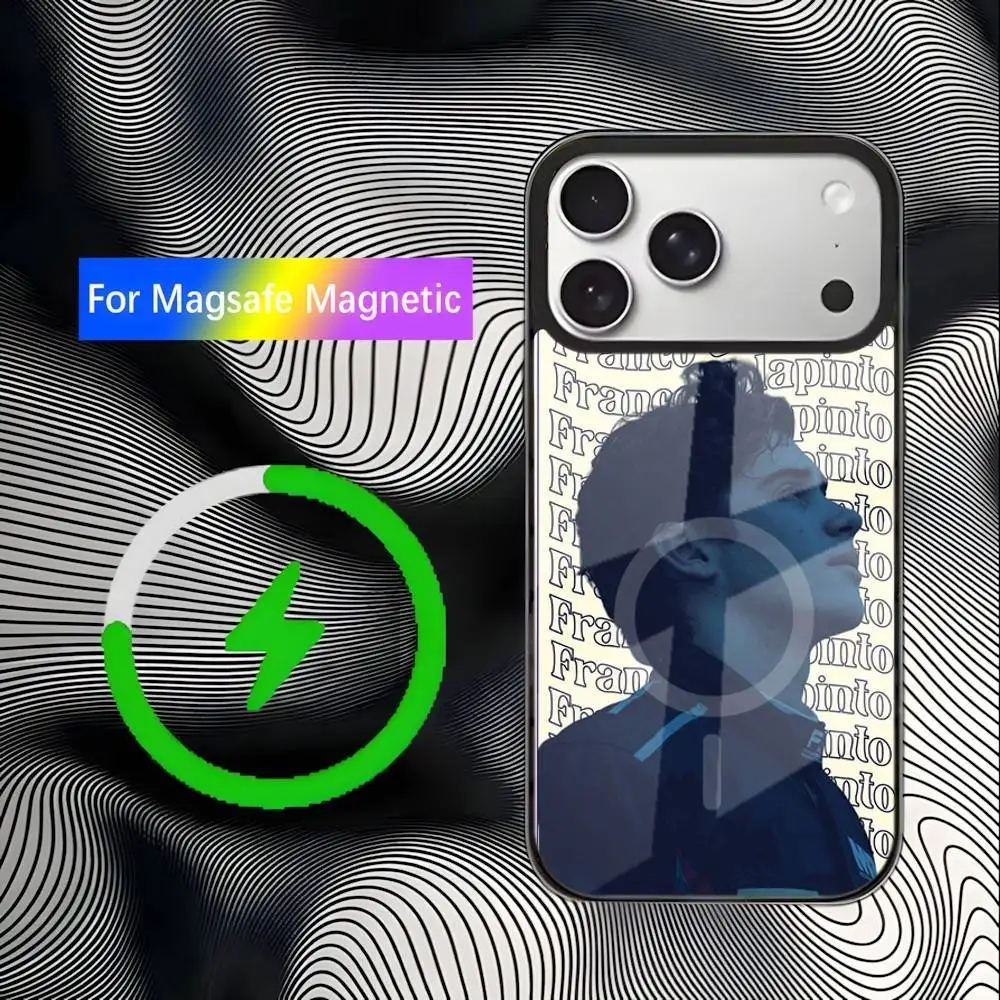 حافظة هاتف F-FrancoS 43 F1 C-Colapinto لهاتف iPhone 17,16,15,14,13,12,11,Pro,Max,Plus,Mini,E شحن لاسلكي مغناطيسي Magsafe