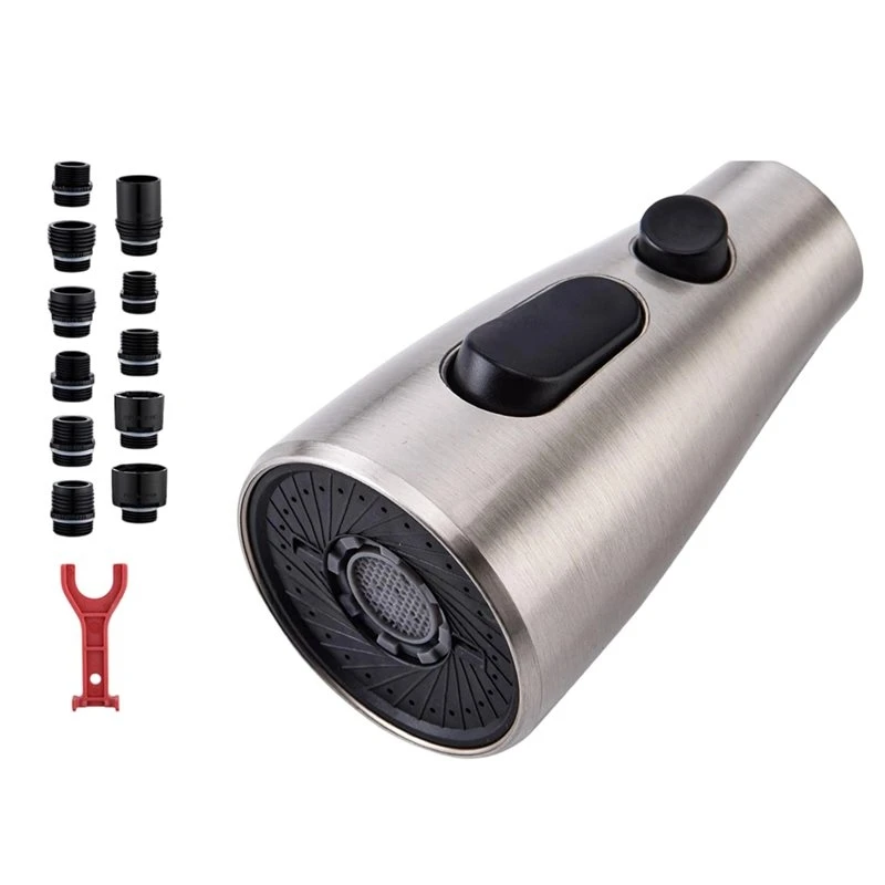 MLGB-Faucet Spray Nozzle Head G1/2 ABS Kitchen Abskitchen Pull Out 3 Modes