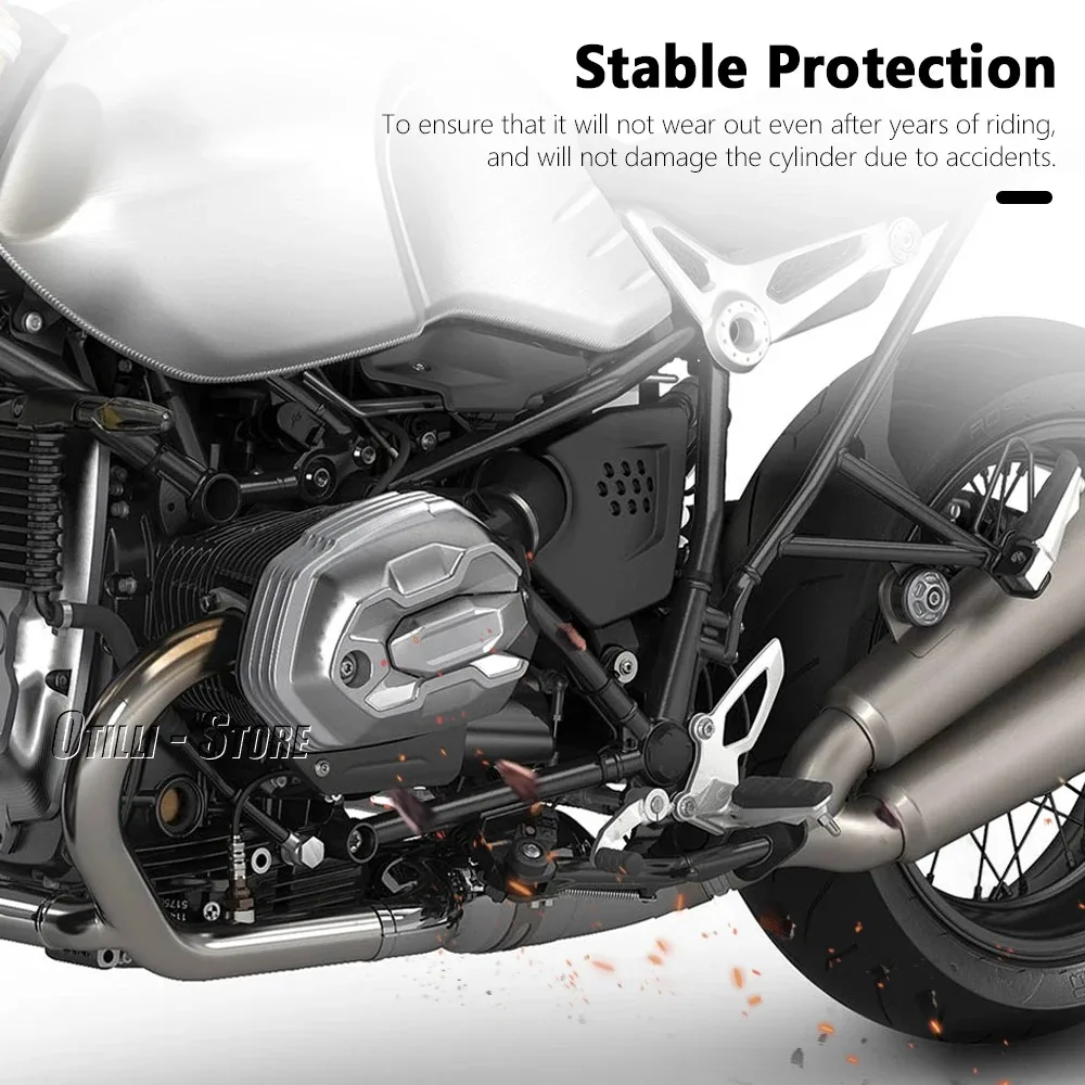 دراجة نارية اسطوانة رئيس غطاء الصمام لسيارات BMW R9T RNineT RNINET R Ninet النقي تشويش إذاعي الحضرية G/S 2021 2022 2023 غطاء المحرك جزء