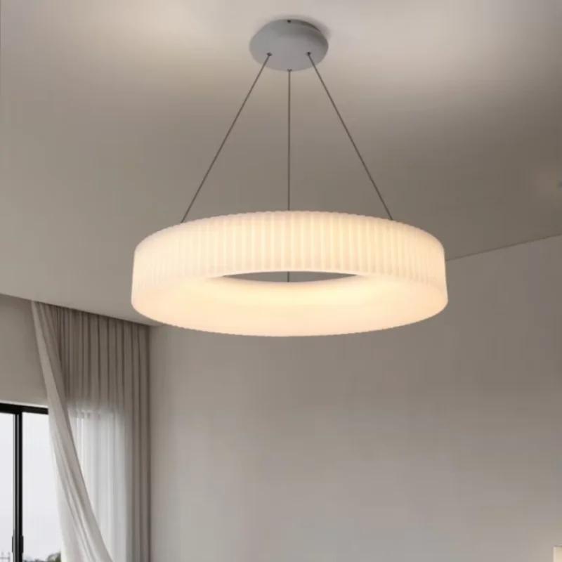 

2025 New Nordic Living Room Main Light Dining Room Pendant Light Modern Bedroom Circular Room Ceiling Light