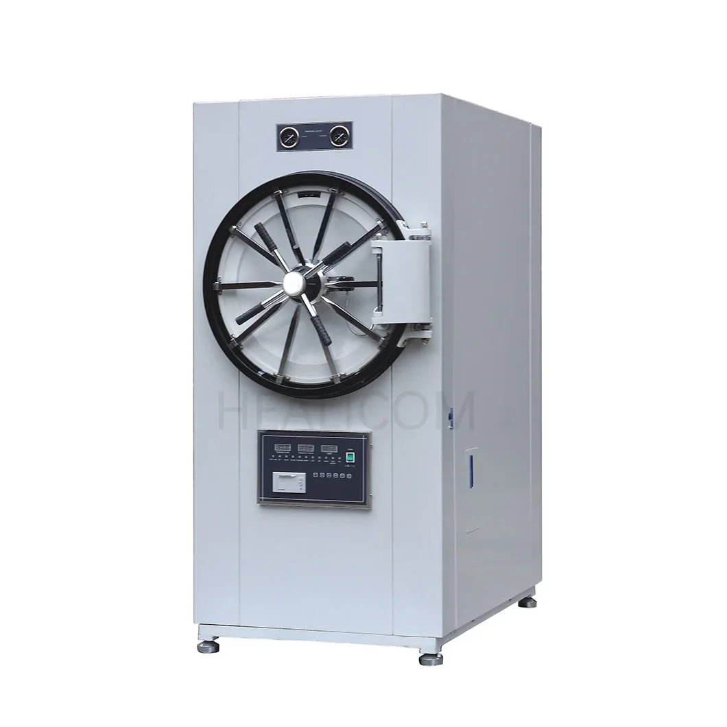 Best-selling 150L 200L 280L Microcomputer-controlled horizontal cylindrical pressure steam sterilizer with pulse flushing vacuum