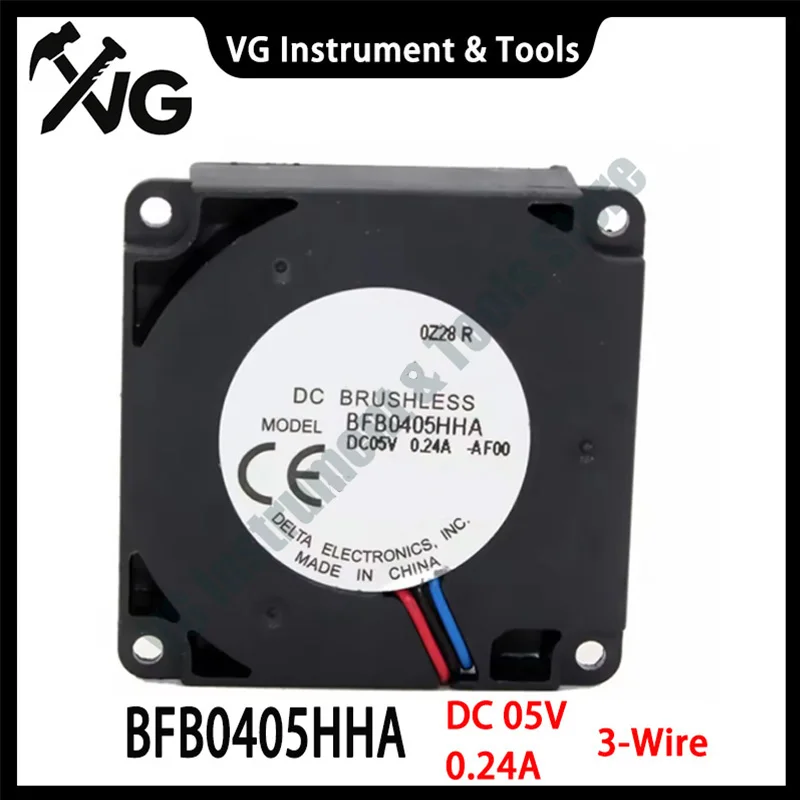For Delta New cooling Fan BFBO405HHA 4010 DC 5V 0.24A 4cm two wire double ball centrifugal fan