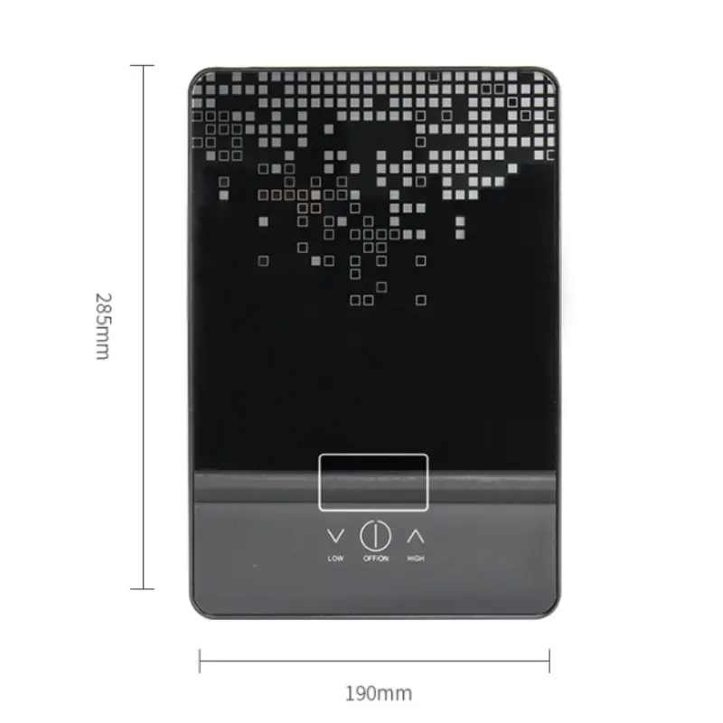 6500W 220V Eficiente Slotless instantânea caldeira banheiro Slotless chuveiro termostato segurança elétrica inteligente aquecedor de água