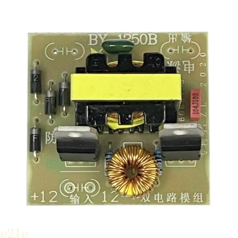 

Double Channel DC12V to AC220V Boost Inverter Module Delivers Stabled 220V from 12V For Wide Ranging Of Applications