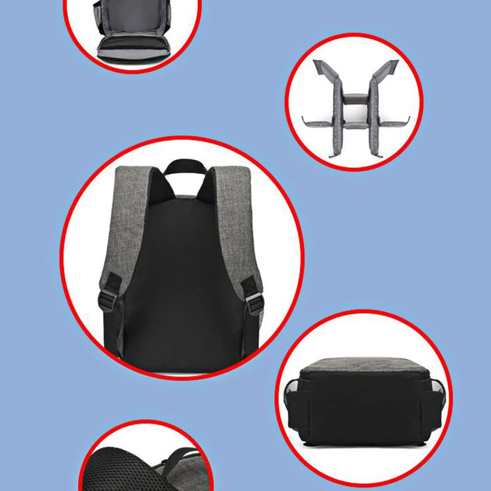 

1pc Camera Backpack Waterproof Nylon Durable Lightweight Professional Bag Travel Outdoor Hiking Biking Protection Storage Gear