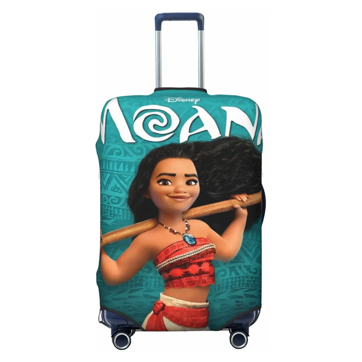 

Пользовательский чехол для дорожного багажа Moana, эластичный модный чехол для чемодана с героями мультфильмов, подходит для 18-32 дюймов