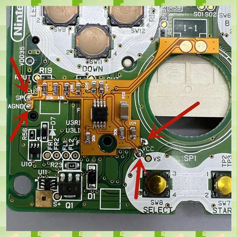 2025 1Pcs Low Power Volume Increased Sound Digital Power Amplifier Module For GAMEBOY ADVANCE SP/GBASP Sound Amplifier Easy To U
