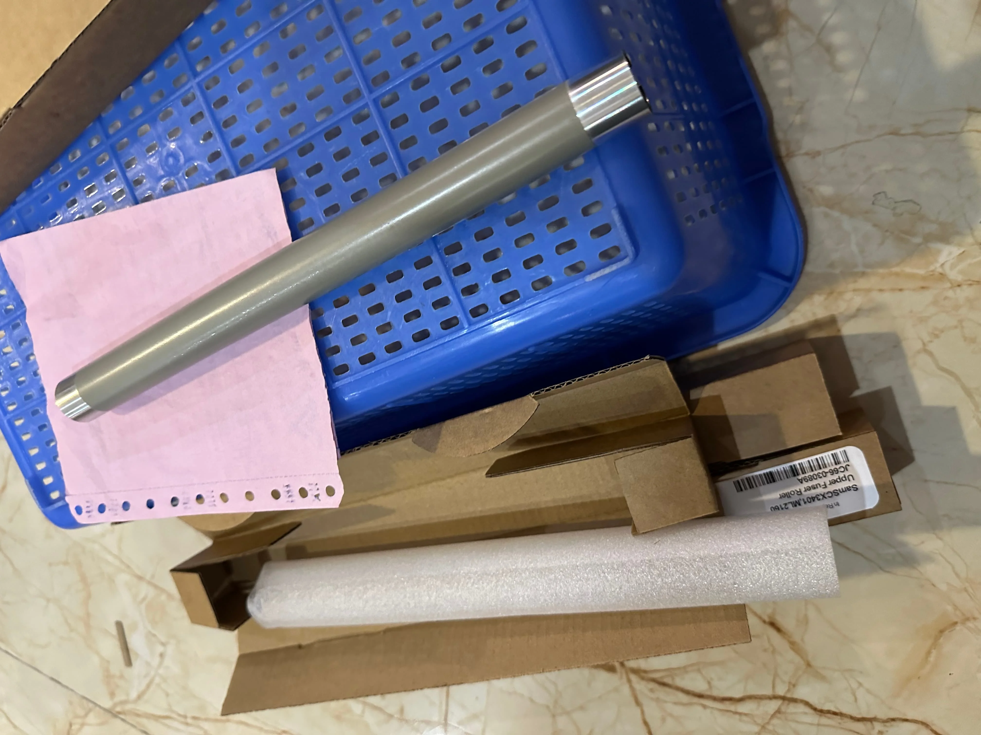 5X JC66-01256B Верхний ролик фьюзера для Samsung ML 1910 1915 2250 2510 2525 2540 2545 2850 SCX 4520 4600 4623 4626 4725 4824 4828 5X JC66-01256B Верхний ролик фьюзера для Samsung ML 1910 1915 2250 2510 2525 2540 2545 2850 SCX 4520 4600 4623 4626 4725 4824 4828