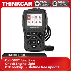 THINKCAR THINKOBD 500 OBD2 Scanner On-Board Diagnostic Tool Code Reader for Mechanics Car Check Engine Lifetime Free Upgrade