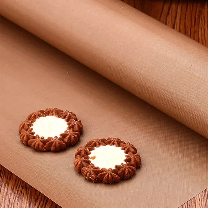 High Temperature Resistant Reusable Baking Pad Pastry Slices Non-stick Grill Cake Pad Oven Tool Baking Set Large 1pc Accessories