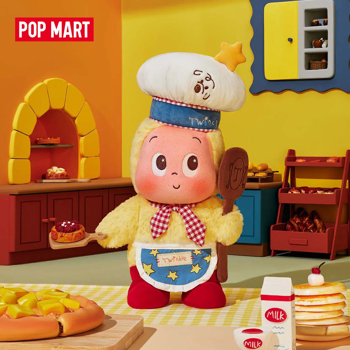 【UK】 POP MART MOON GELATO Series-Baker Plush Doll