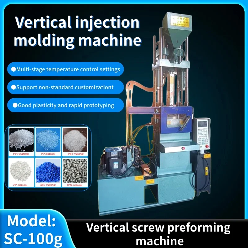 220V/110V 1-100g maszyna do formowania wtrysku pionowego maszyna do formowania wkrętu 320mm maszyna do formowania wtrysku z tworzywa sztucznego USB