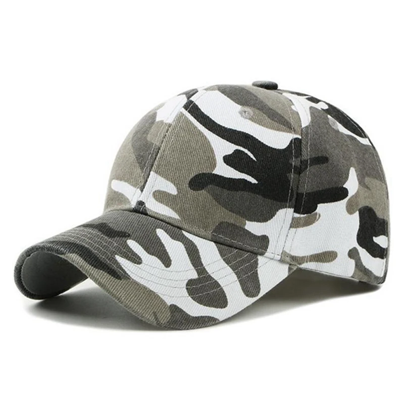 2024 Camo Baseball Caps Breathable Cotton Visors Cap Jungle Leaves Camouflage Snapback Hat for Hiking Hunting Cycling Casquette