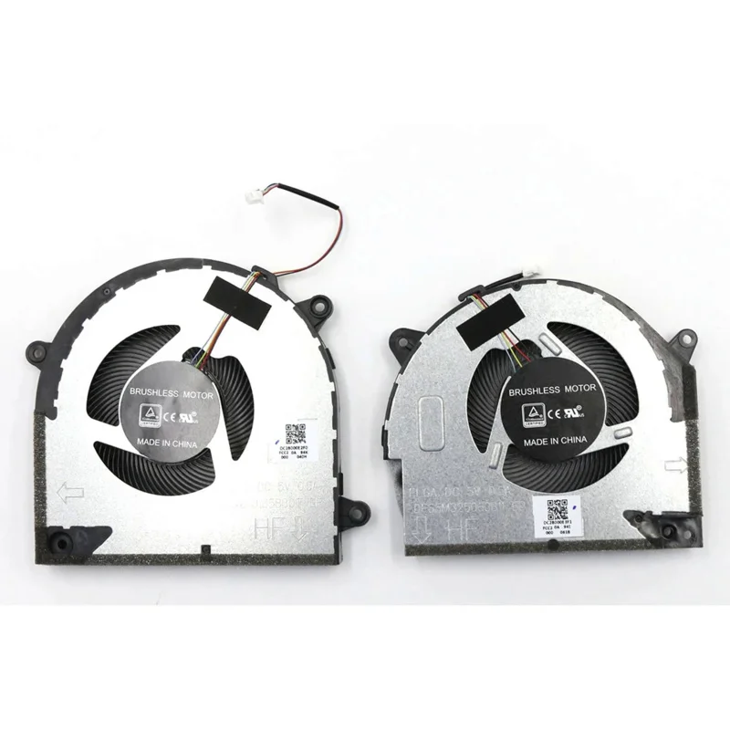 NEW CPU GPU COOLING FAN For LENOVO Legion Y540-17IRH 81Q4 GTX1660Ti  DC5V 0.5A 5F10S13888 17