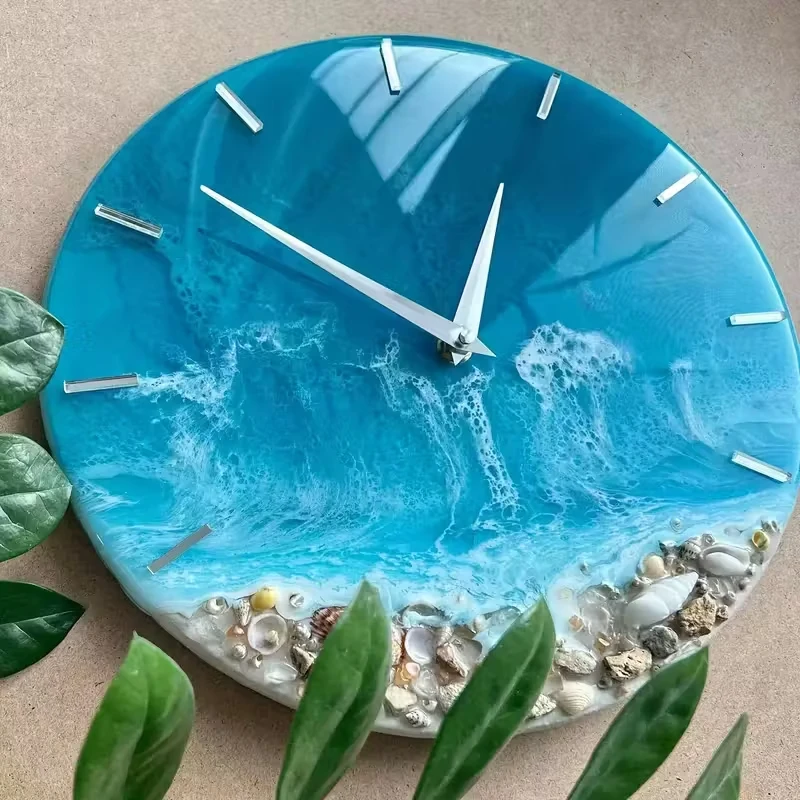 

Big Size Silicone Clock Mold, DIY, Square, Round, Clock, Watch Mould, Wall Hanging, Decorative Mirror, Epoxy Resin