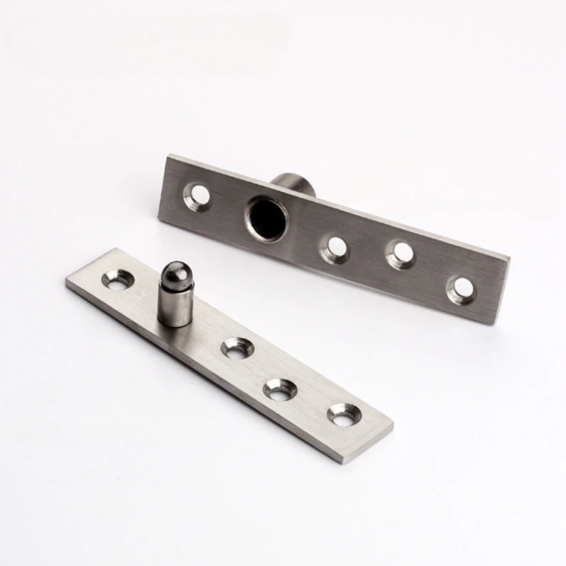 1PC Stainless Steel Pivot Heavy Duty 360-degree Rotating Shaft Wooden Door Hinge Shaft Murphy Positioning Door Shaft Hidden Axis