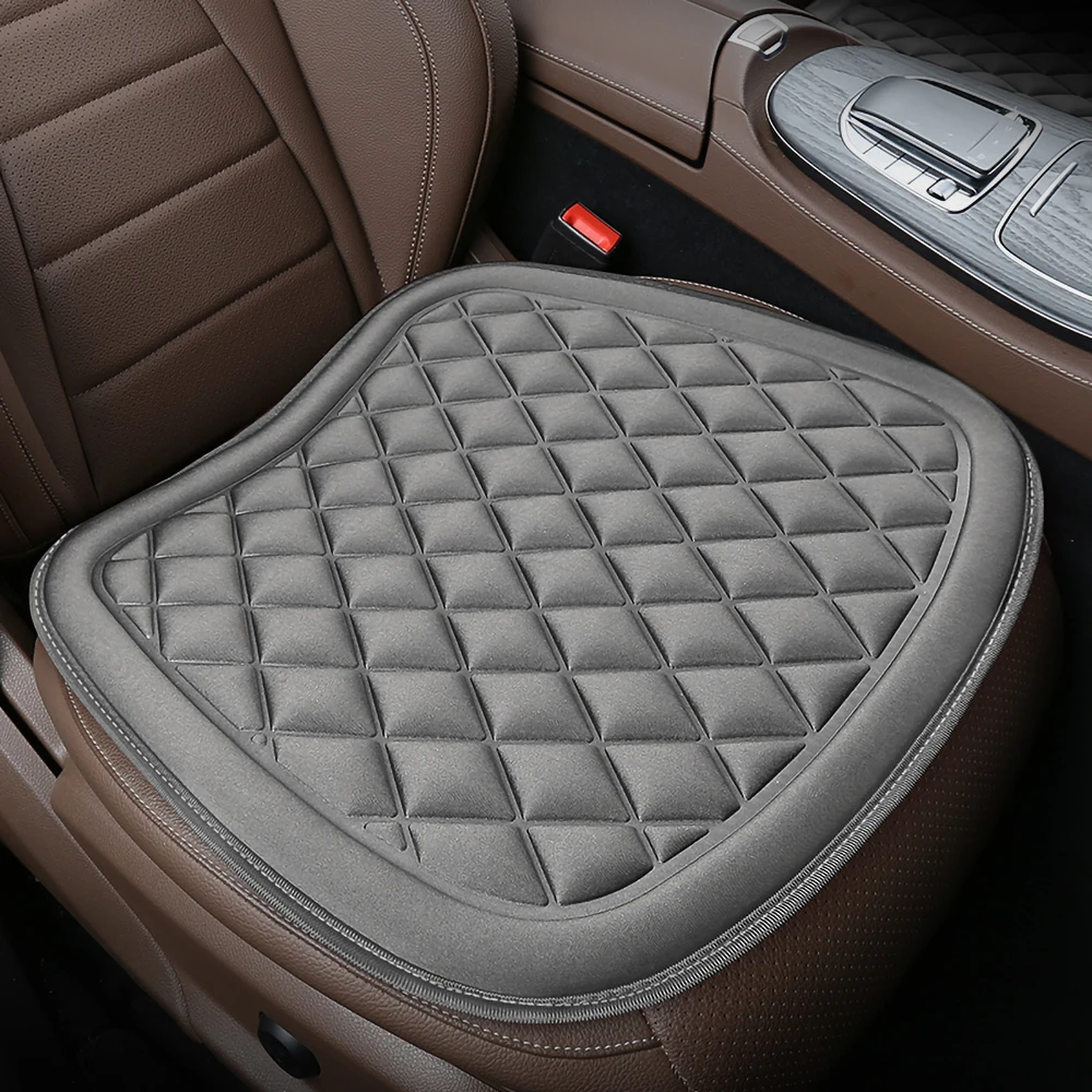 Car Seat Cushion Driver Seat Cushion With Comfort Memory Foam & Non-Slip Rubber Car Seat Pad for Vehicles and Office Chair Home