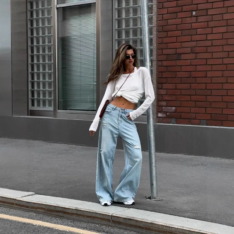 2025 新しいセクシーなソフトリヨセルオフショルダー長袖 Tシャツ女性のシアートップ女性の