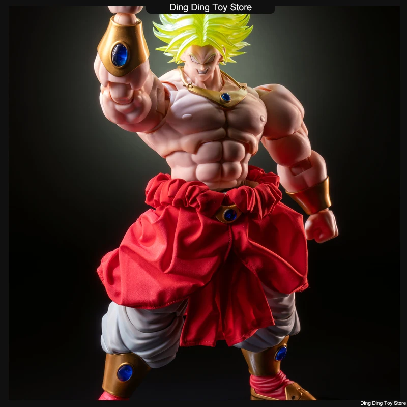 新しいドラゴンボールビーストスピリットブロリーフィギュア赤いスカートスカート裾ドレススカートフィギュアアクセサリーおもちゃギフトファンのための