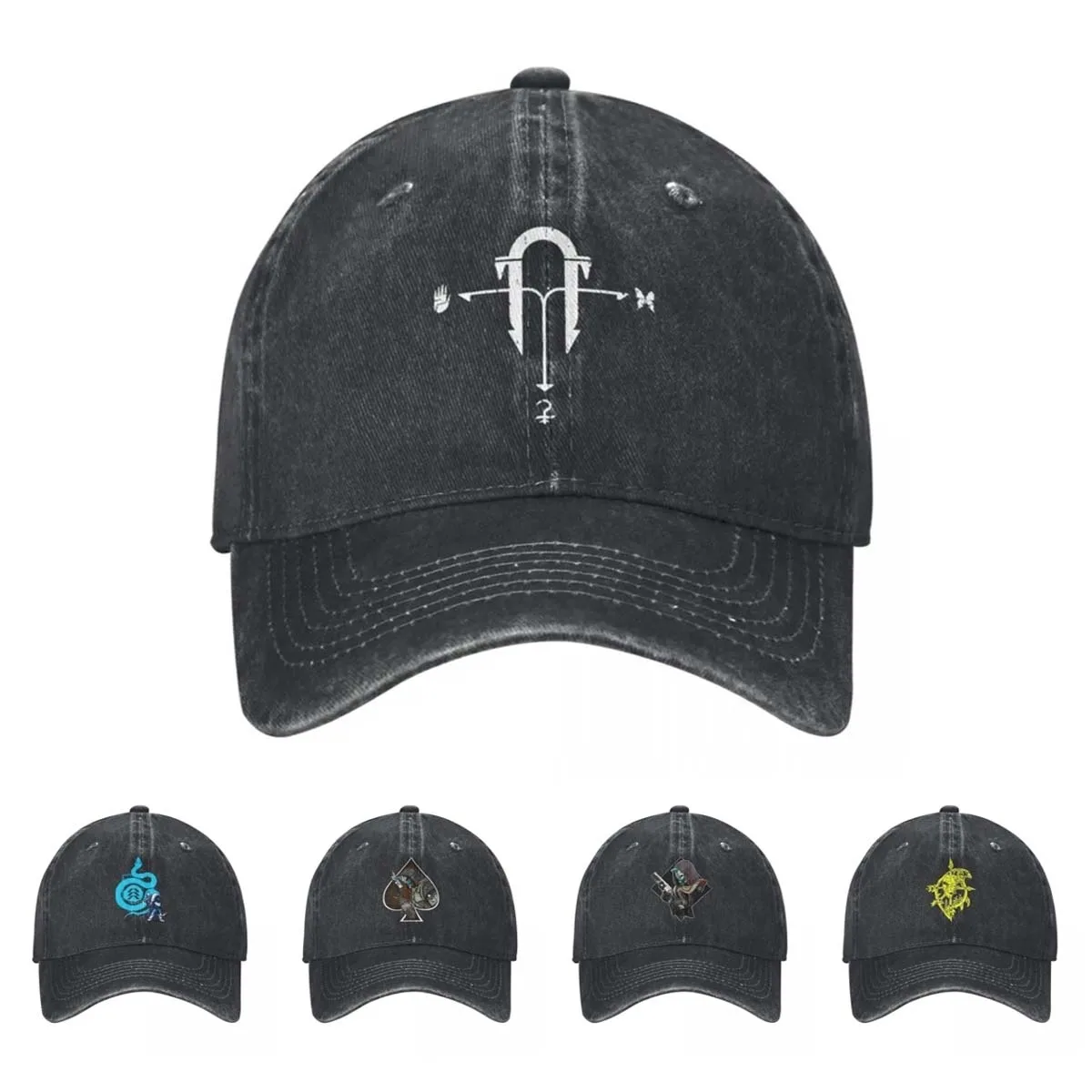 

Бейсбольные кепки Destiny 2 в стиле ретро с эффектом потертости, кепка The Drifter Snapback для мужчин и женщин, летние уличные кепки