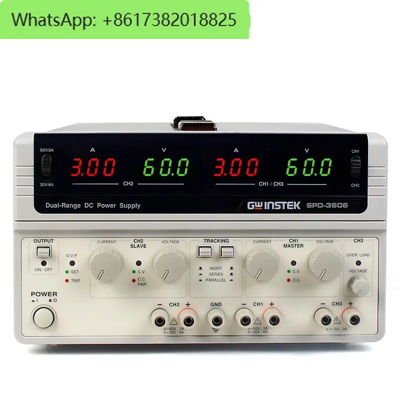 Solid Weft SPD-3606 Adjustable Switching DC Power Supply Multiple Output Power Supply SPD1820/3610