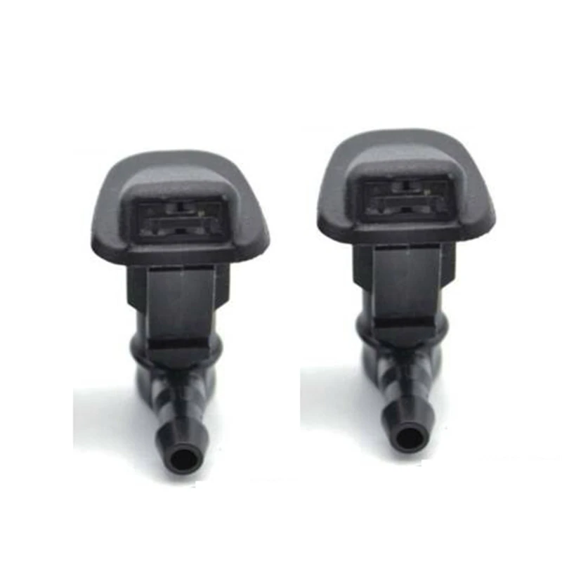 

2Pcs Front Windshield Wiper Washer Nozzle Jet Spray Hood 68164356 For Jeep Wrangler JK 2013 2014 2015 2016 2017 2018