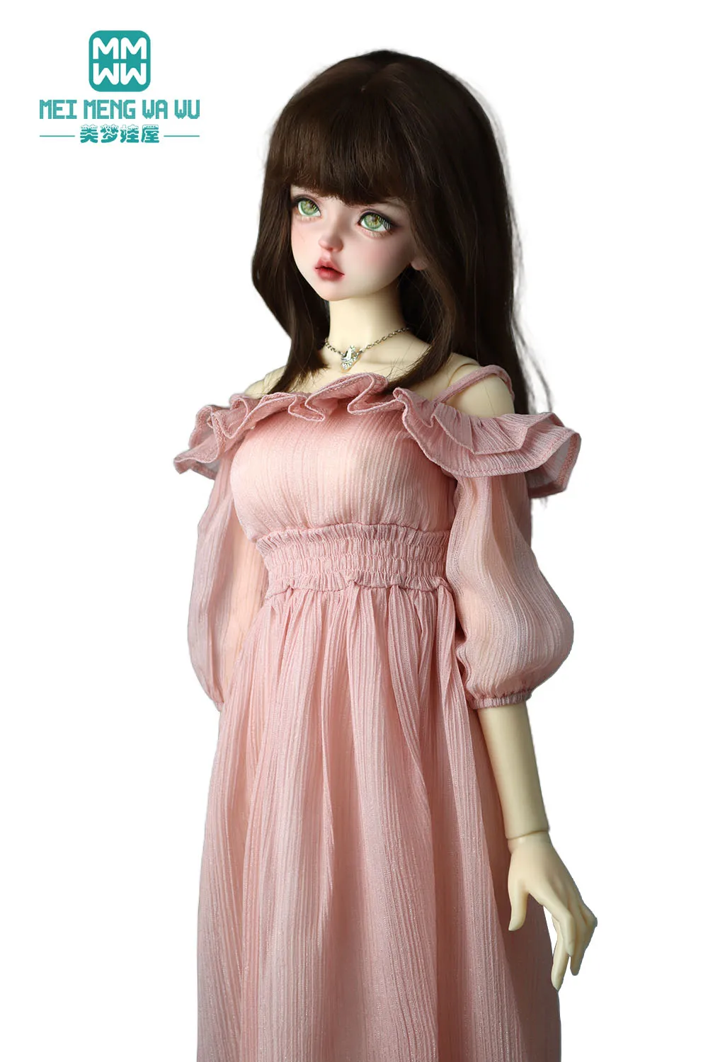 Nuovi vestiti per bambole BJD 1/3 SD DD Toy Ball Joint Doll abiti in chiffon alla moda regalo per ragazze