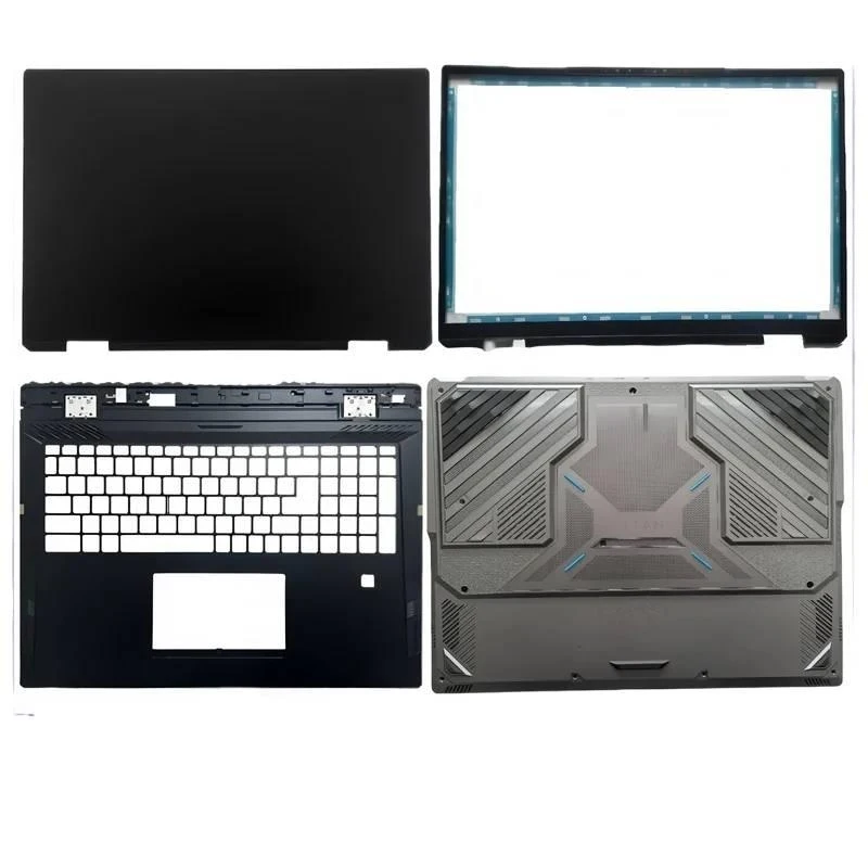 New for MSI 18Ultra Titan 18HX MS-1822 Laptop LCD Back Cover Top Case/Front Bezel Cover/Palmrest Cover/Bottom Base Co