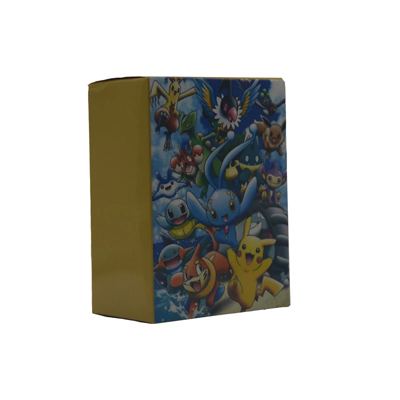 Pokemon Karten Englisch Box glänzend 100 stücke v Karte Display Pokémon Kartenspiel Astro Billa ntes Battle Carte Trading Spielzeug Geschenk