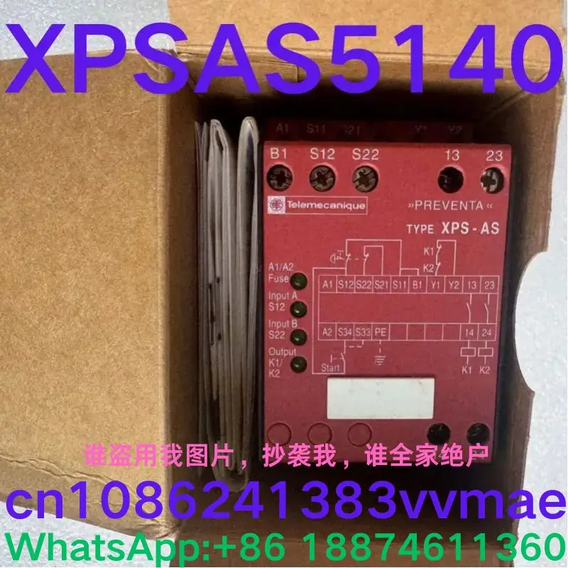 brand-new, safety relay XPSAS5140 XPS-AS  Contact me and I can offer you a discount