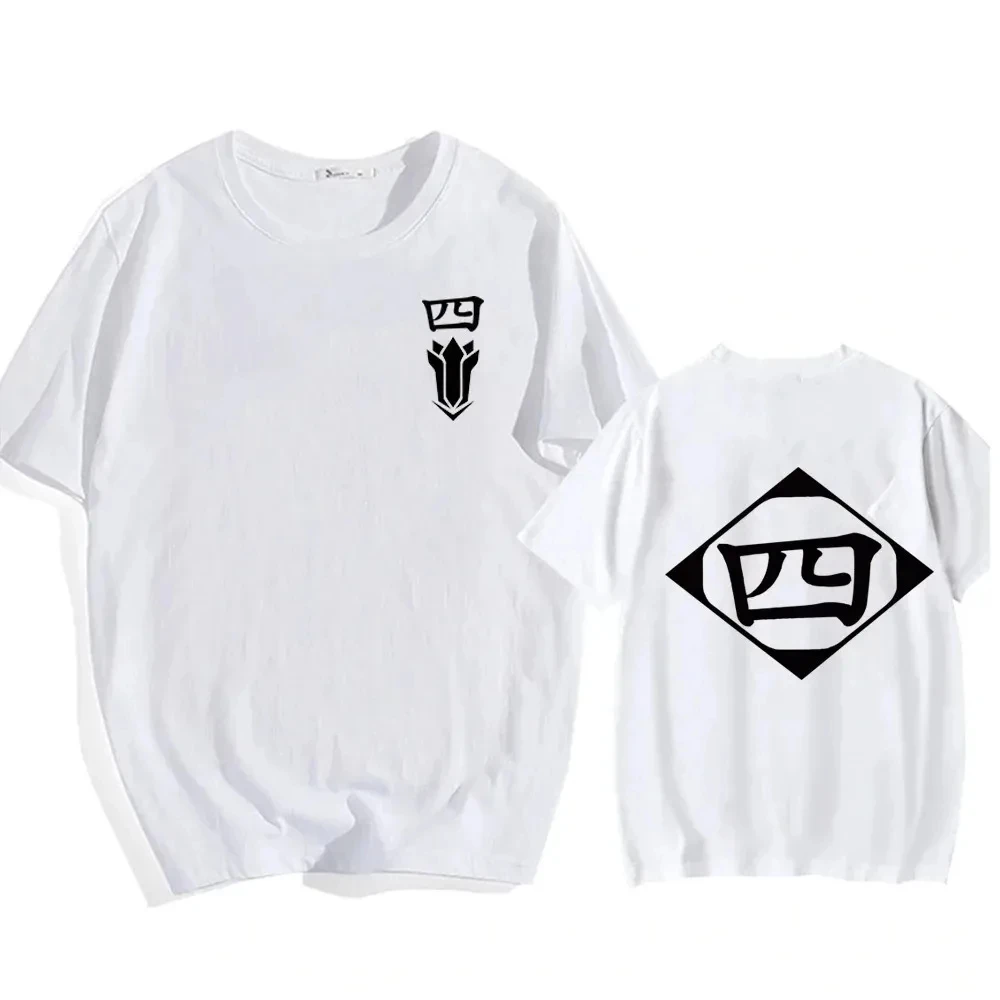 Hot Sale Anime Cotton T-Shirt Bleach Cosplay Shirt Zaraki Kenpachi Men Women O-Neck Short Sleeve Tee Tshirt For Fans 71853 view 5