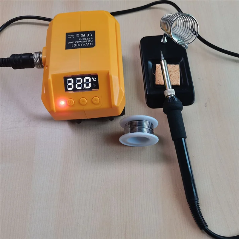 ABL-60W 480 ° C 휴대용 무선 전기 납땜 인두 U에 대한 20V 배터리 쉬운 다기능 전기 용접 기계