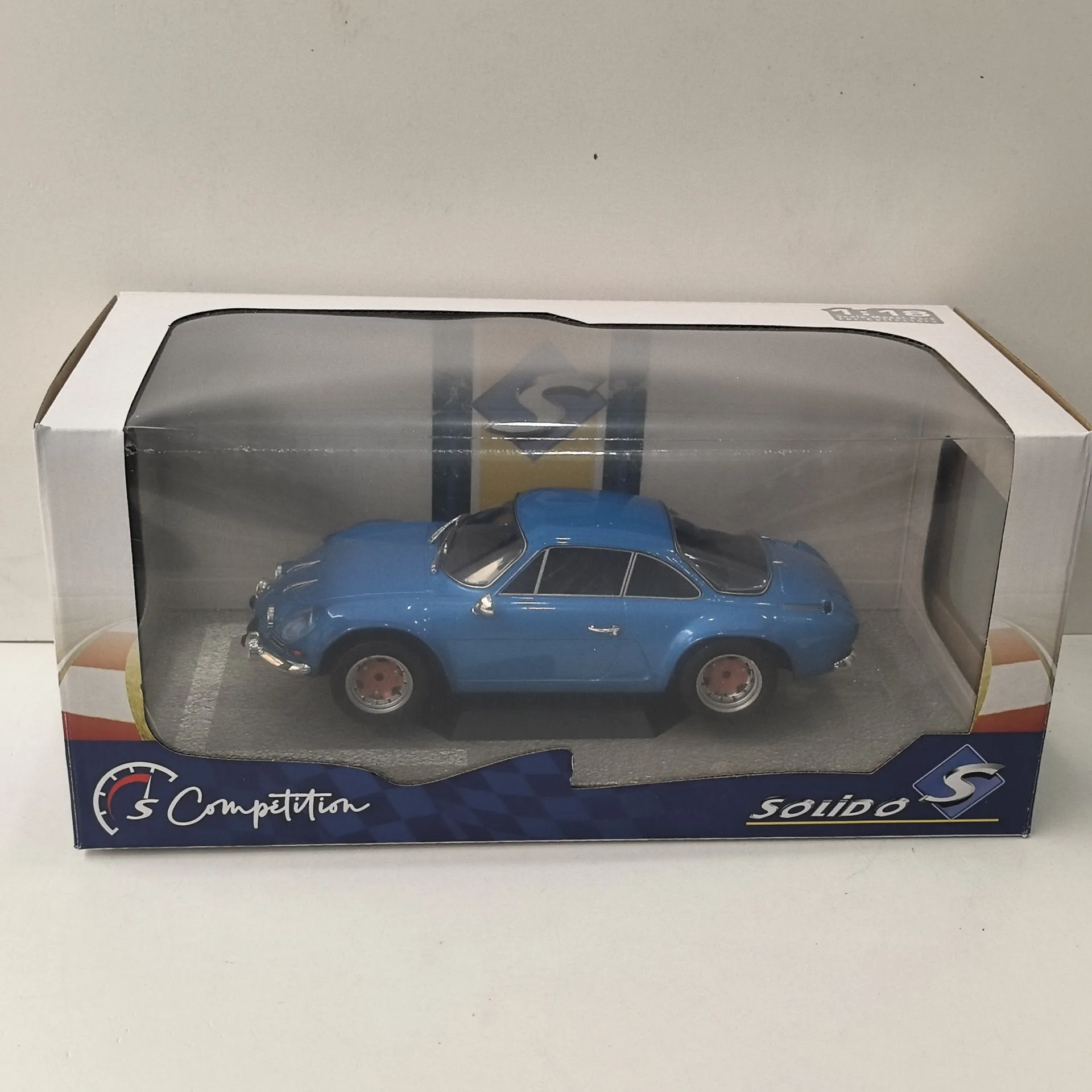 Modèle de voiture en alliage moulé sous pression, échelle 1/18, RENAULT ALPINE A110 Renault Albino, jouet de collection, cadeau, affichage Souvenir, ornement