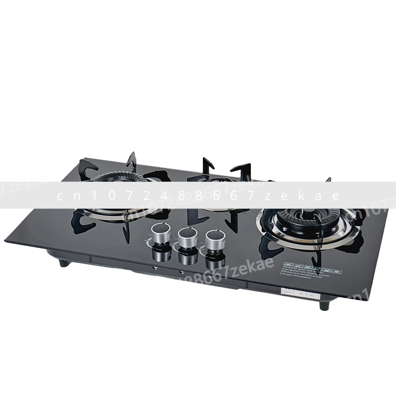 

Встраиваемая газовая плита с 3 конфорками и поверхностью из закаленного стекла