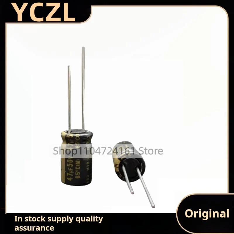 10PCS Brand new genuine MUSE KZ 47uF 50v imported audio fever electrolytic capacitor