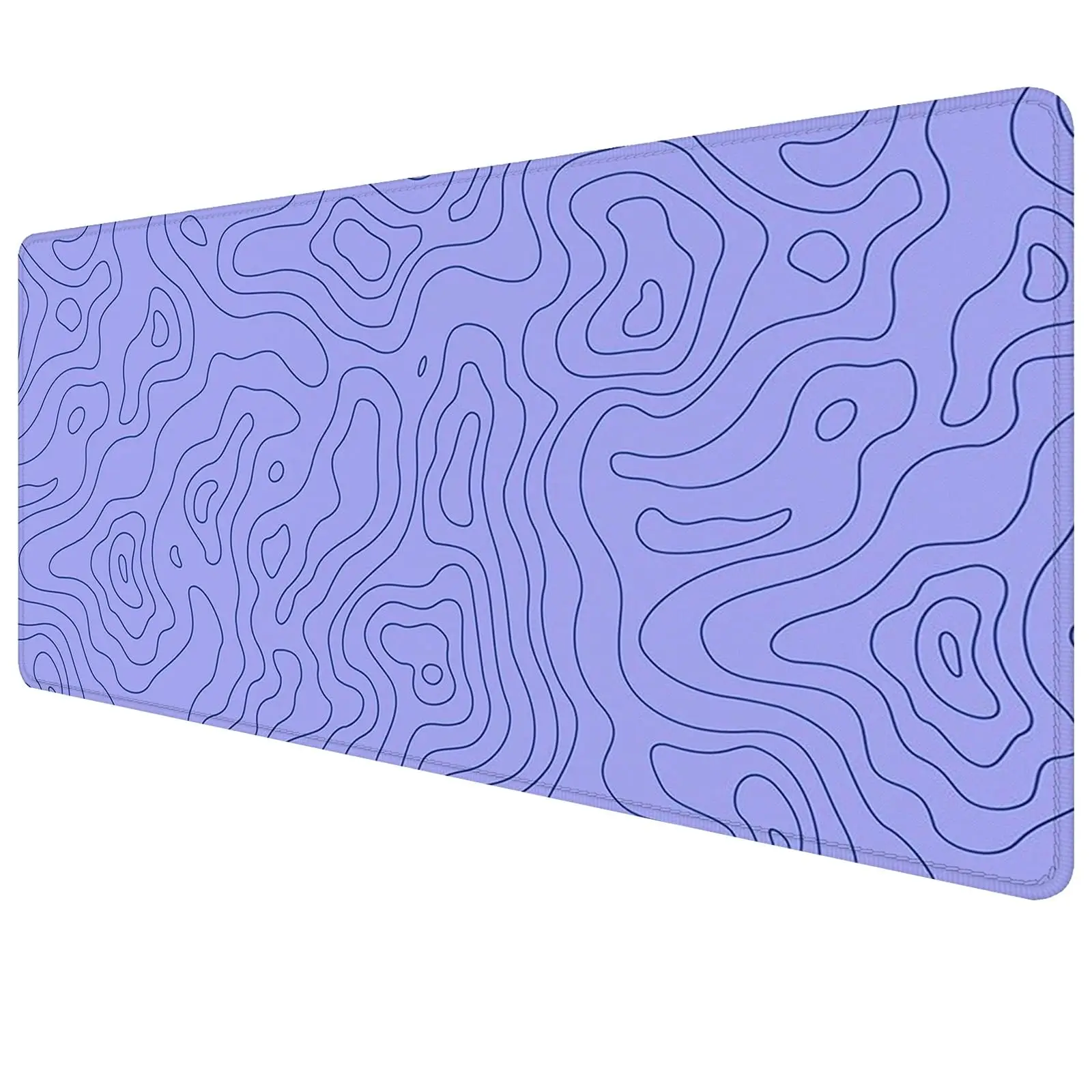 

MousePad Purple Large Topographic Mouse Pad Gaming Accessories Pc Laptop Gamer Extended Desk Mat Rubber Base Gaming Keyboard Mat