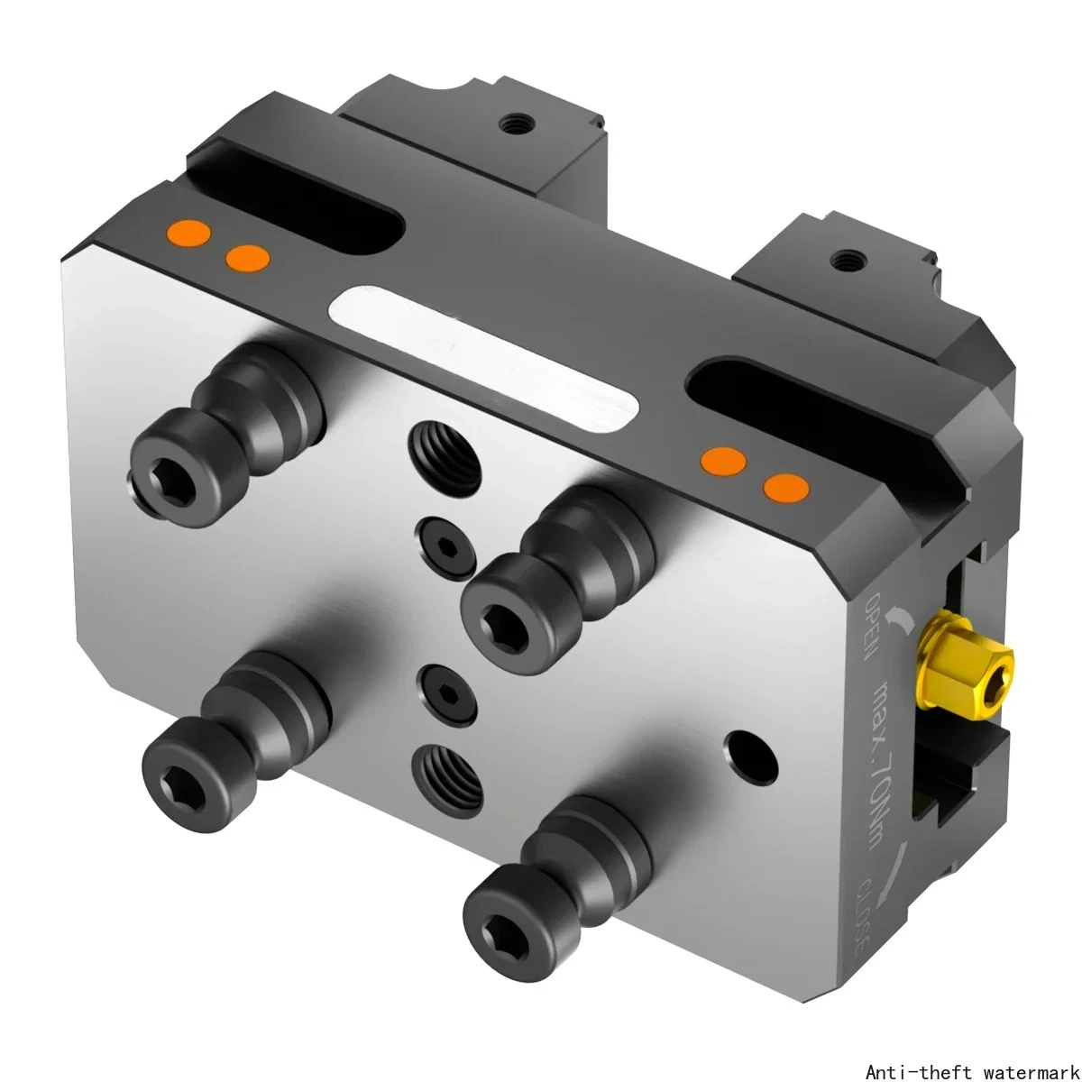 2025 Hot Selling Product - High-Precision 165mm Five-Axis CNC Tool, See Milling Machine Self-Centering Vise