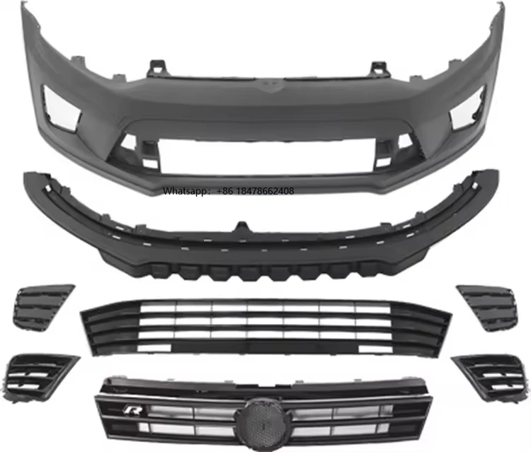 

New Polo Upgrade WRC Front Bumper Polo Body Kits for VW Polo 2010 2012 2013 2014 2015 2016 2017 2018 Bumper Body Kit