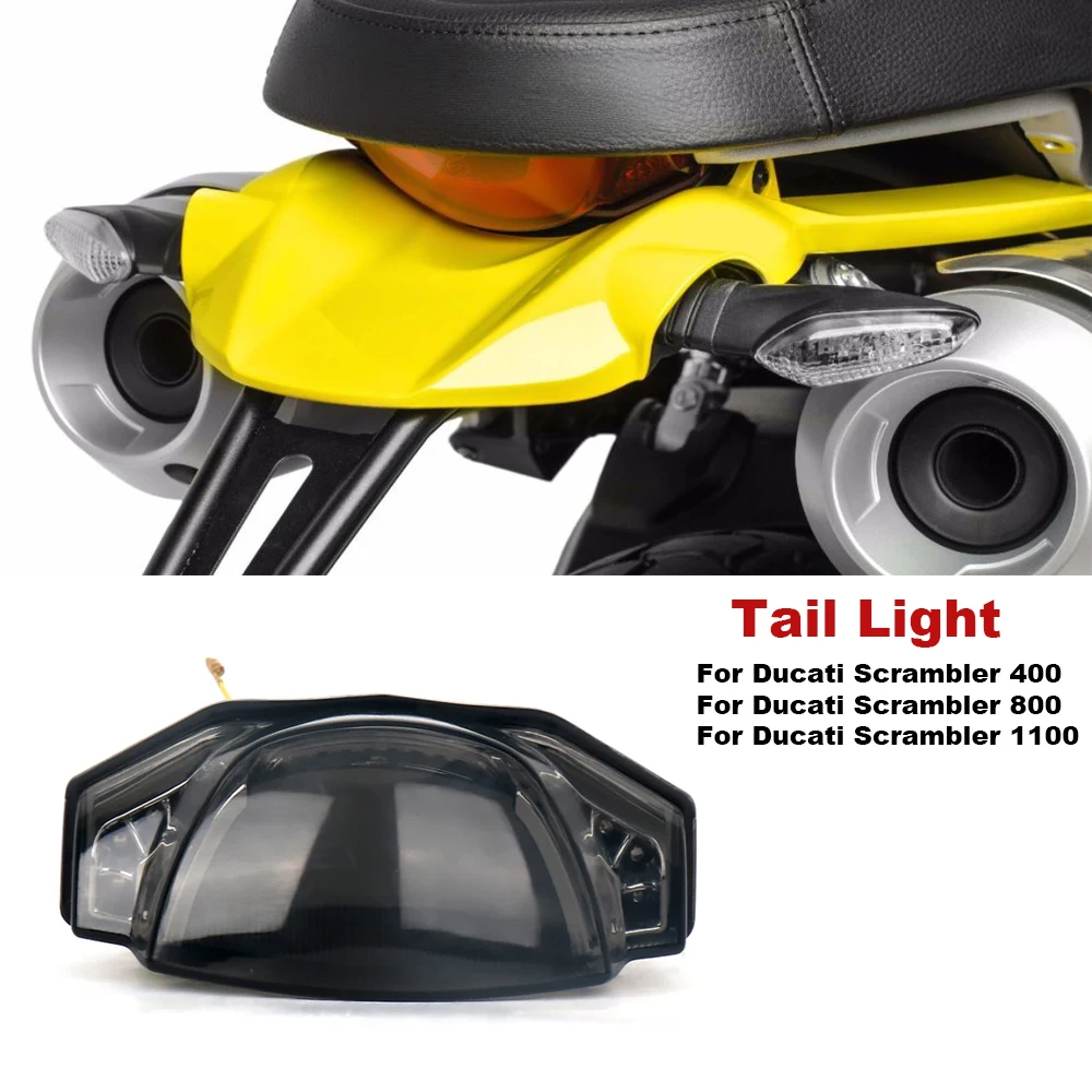 

For Ducati SCRAMBLER 400 800 Scrambler 1100 LED Motorcycle Accessories Rear Tail Light Turn Signal Lamp Indicator