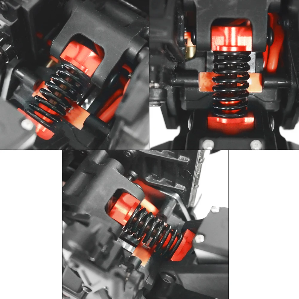 TRINOOD aluminium 7075 schokdemper vooraan voor 1/4 RC motorfiets Promoto-MX onderdelen