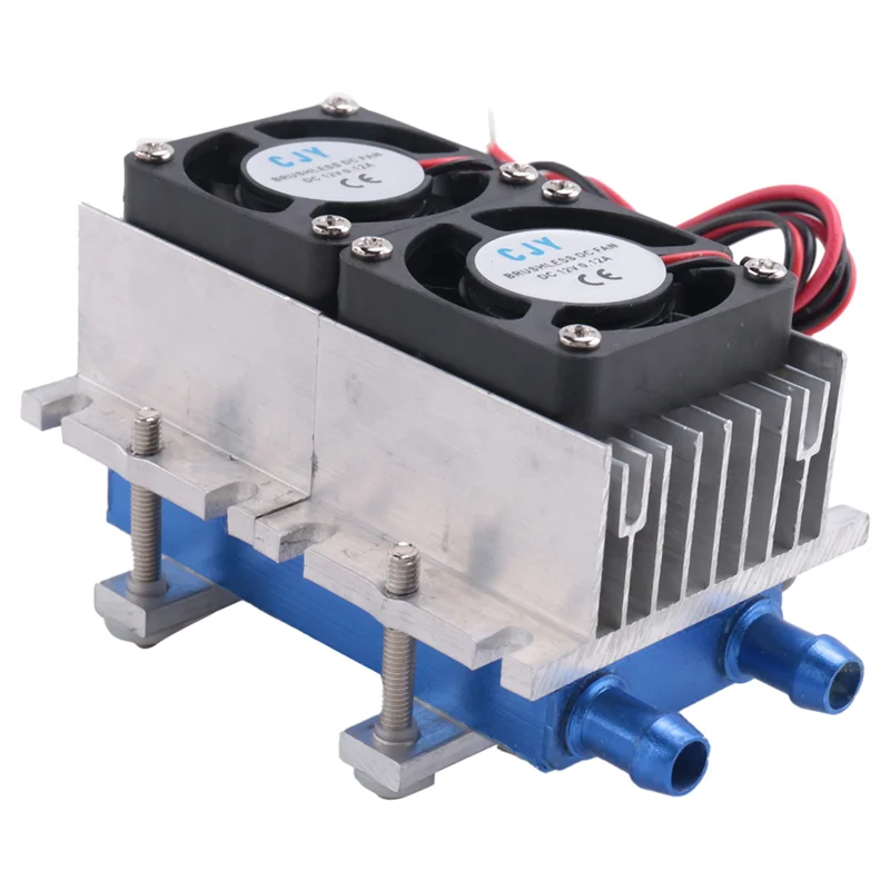AA63 HOT 144W Thermoelectric Peltier Refrigeration Cooler 12V Semiconductor Air Conditioner Cooling Systems DIY Kit