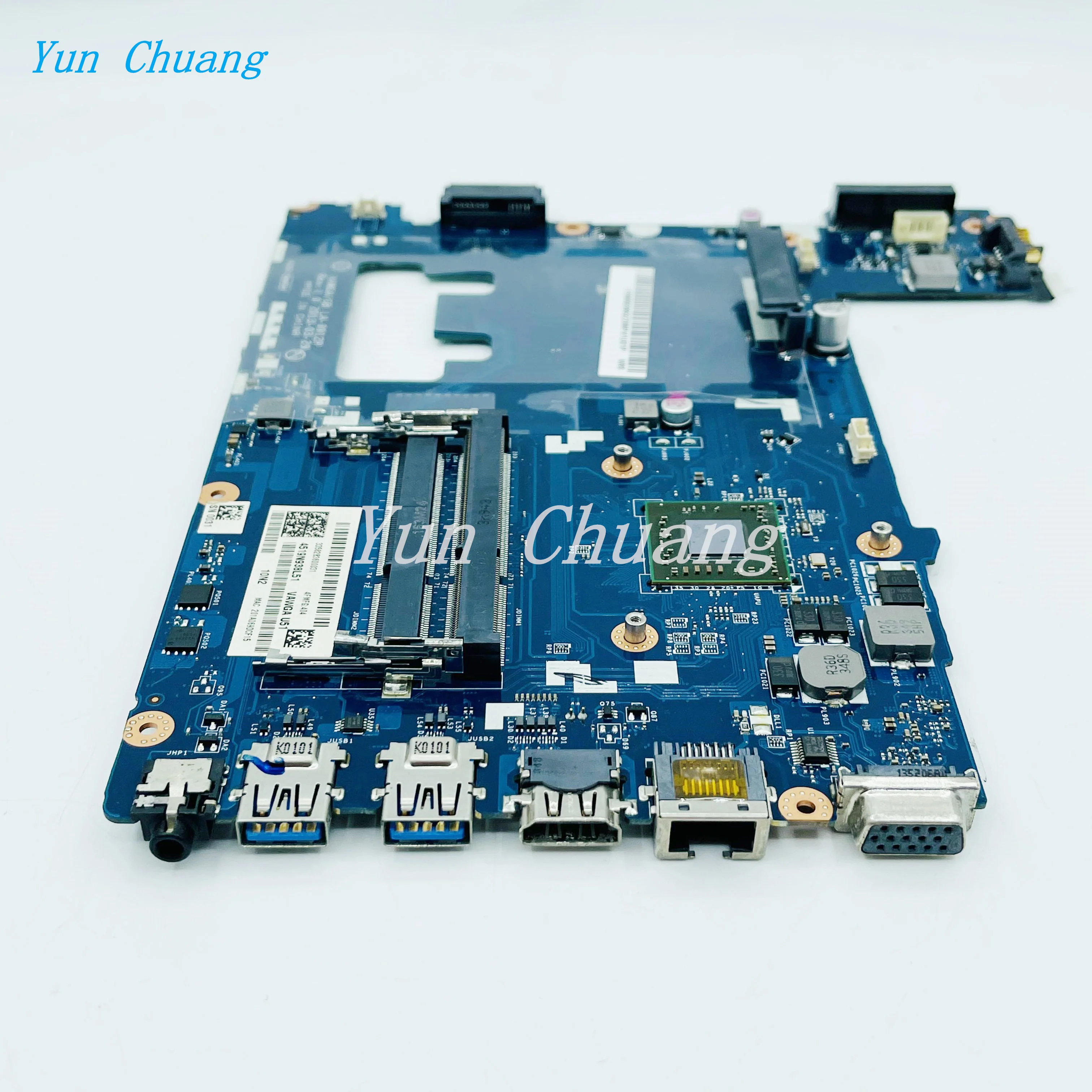 Imagem -03 - Vawga gb La-9912p Placa-mãe para Lenovo Ideapad G405 14 Polegadas Computador Portátil Mainboard 90002993 com A45000 Cpu Uma 100 Totalmente Testado