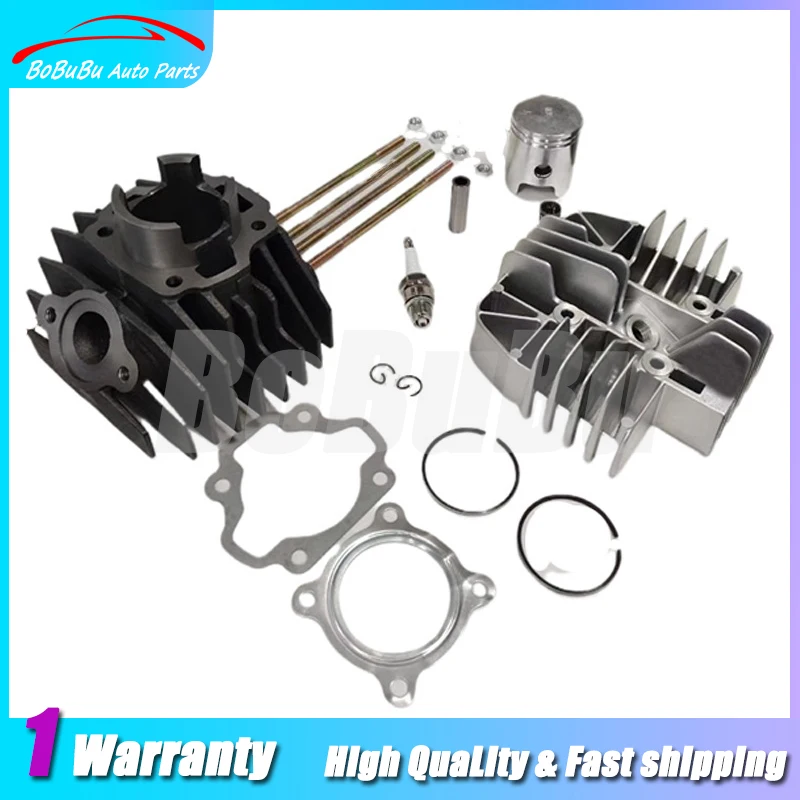 

80CC Cylinder Gasket Piston Kit for Yamaha PW 80 PW80 14N-11603-00-00 93450-13022-00 93310-11268-00 527-11633-00-00 18E-11311-00