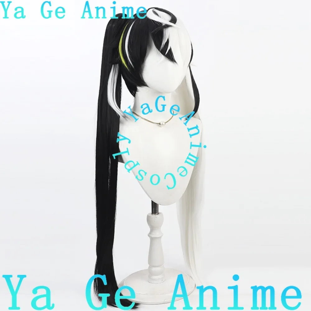 Wig Cosplay Ya Ge Anime Unison Koushi Cat Shark Wigtail Anime Reality Show Game Role-playing Wig Digunakan untuk Pesta Dansa Anime