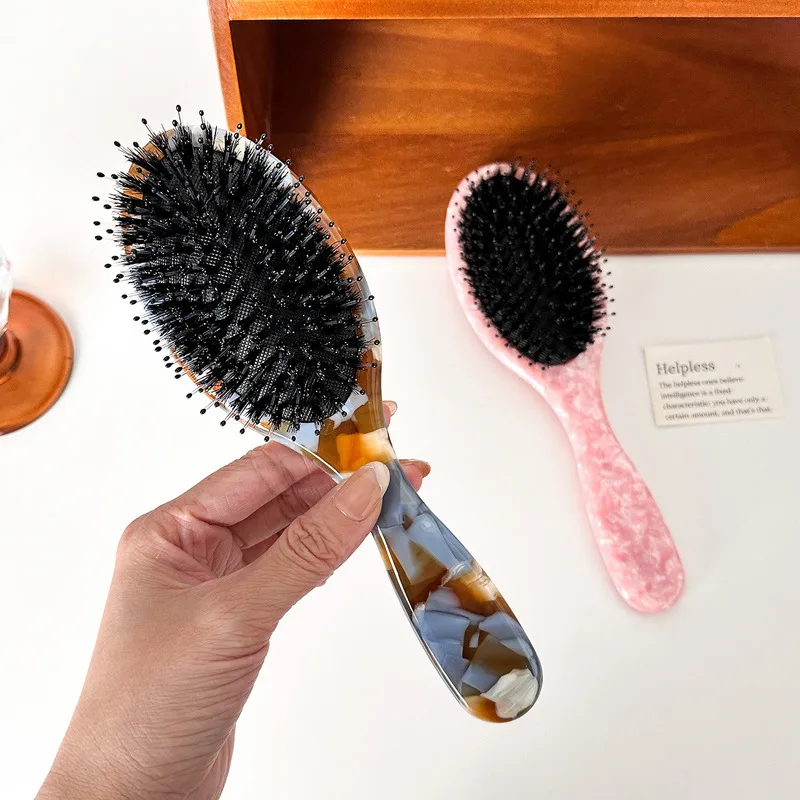 Korean-Style Versatile Acetate Hair Comb Anti-Static Massage Air Cushion Comb Hair Cleaning Comb Airbag Makeup Comb
