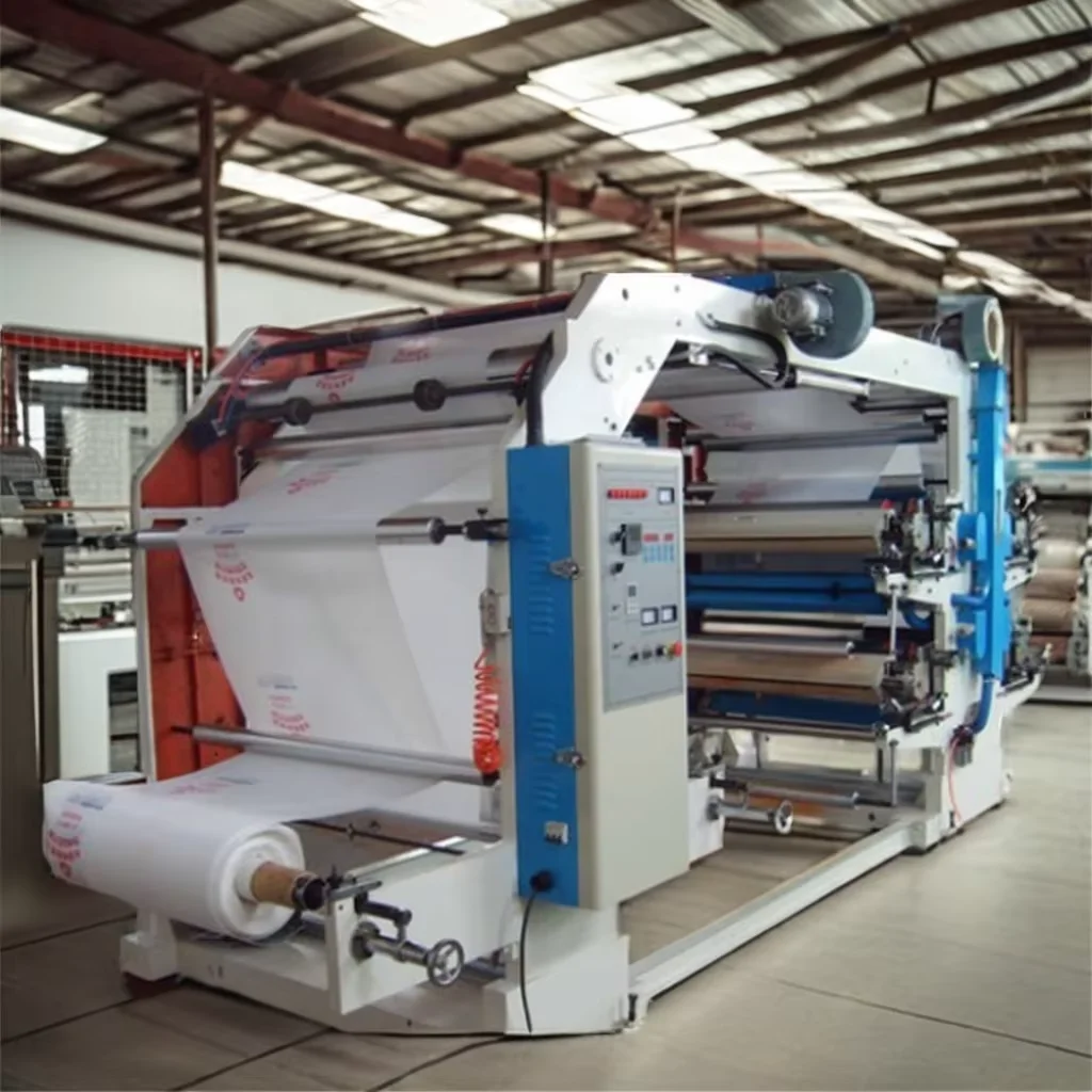 CE Certified Automatic Flexo 6-Colour Plastic Film Roll Printing Machine New Condition Letterpress Inkjet Printer at Low Price