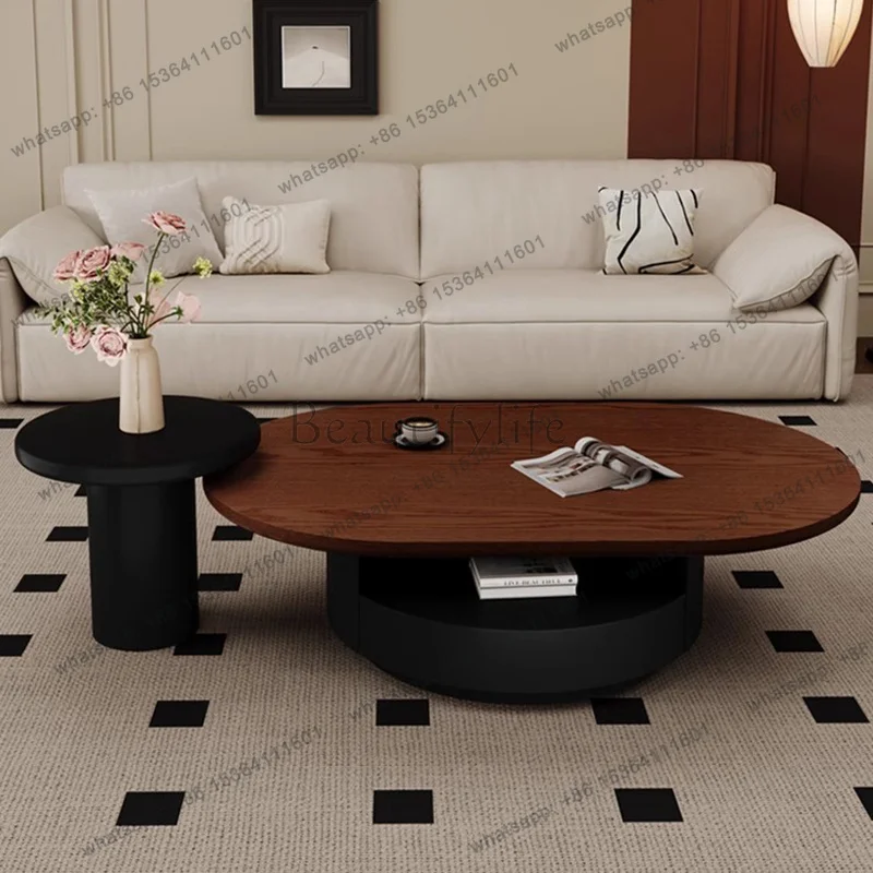 

Moving Unique Coffee Table Decoration Luxury Modern Living Room Storage Designer Side Table Writing Couchtisch Home Furniture